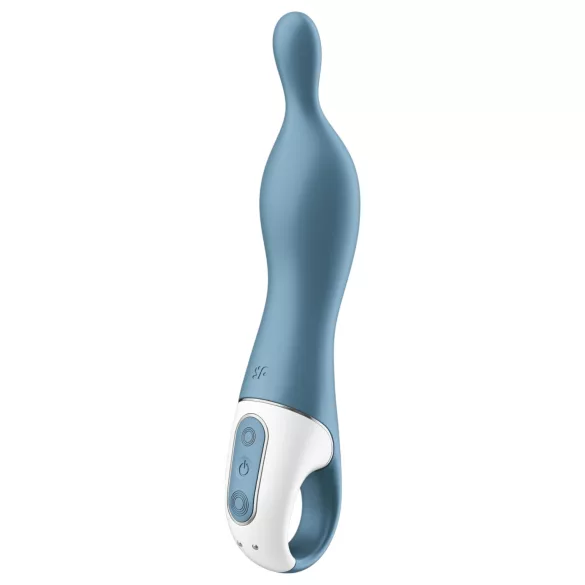 Satisfyer A-Mazing 1 - vibrador punto A recargable - silicona azul