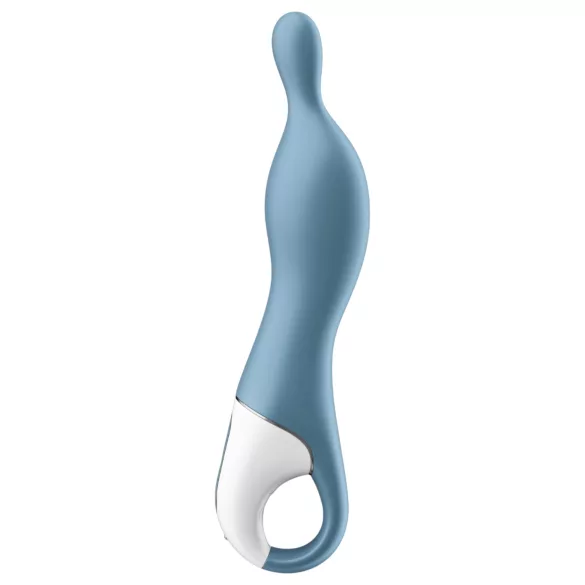 Satisfyer A-Mazing 1 - vibrador punto A recargable - silicona azul