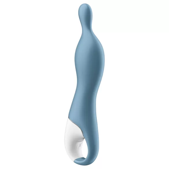 Satisfyer A-Mazing 1 - vibrador punto A recargable - silicona azul