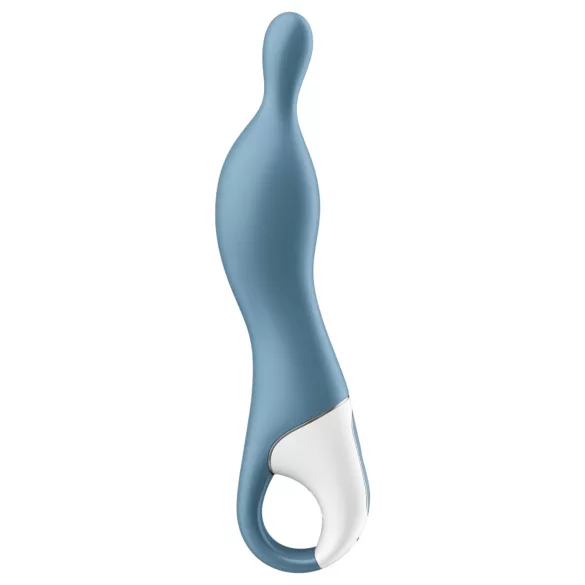 Satisfyer A-Mazing 1 - vibrador punto A recargable - silicona azul