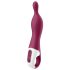 Satisfyer A-Mazing 1 - Vibrador recargable para punto A (rojo)