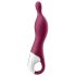 Satisfyer A-Mazing 1 - Vibrador recargable para punto A (rojo)