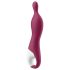Satisfyer A-Mazing 1 - Vibrador recargable para punto A (rojo)