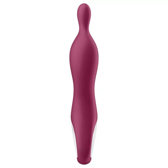 Satisfyer A-Mazing 1 - vibrador punto A recargable - silicona roja