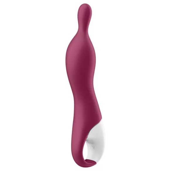 Satisfyer A-Mazing 1 - vibrador punto A recargable - silicona roja