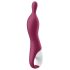 Satisfyer A-Mazing 1 - Vibrador recargable para punto A (rojo)
