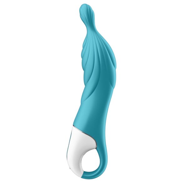 Satisfyer A-Mazing 2 - vibrador punto A recargable - silicona turquesa