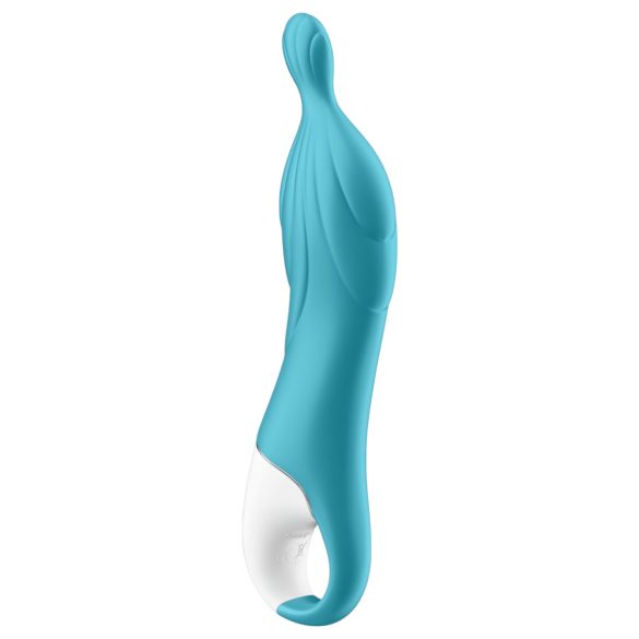 Satisfyer A-Mazing 2 - vibrador punto A recargable - silicona turquesa