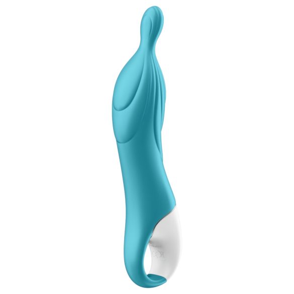 Satisfyer A-Mazing 2 - vibrador punto A recargable - silicona turquesa