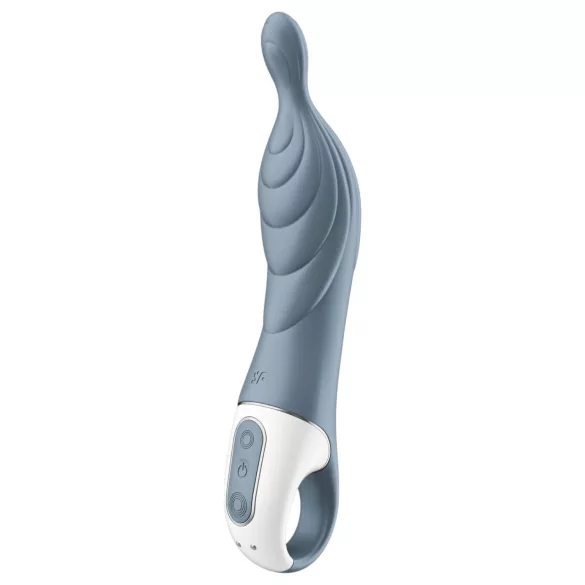 Satisfyer A-Mazing 2 - vibrador de punto A recargable (gris)