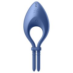 Satisfyer Bullseye - anillo vibrador inteligente (azul)