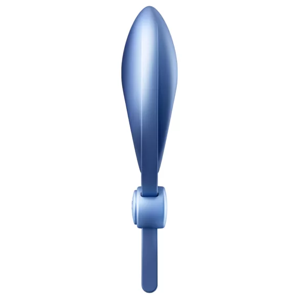 Satisfyer Sniper - anillo vibrador para pene recargable - silicona azul