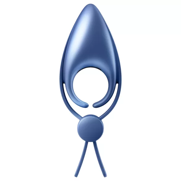 Satisfyer Sniper - anillo vibrador para pene recargable - silicona azul