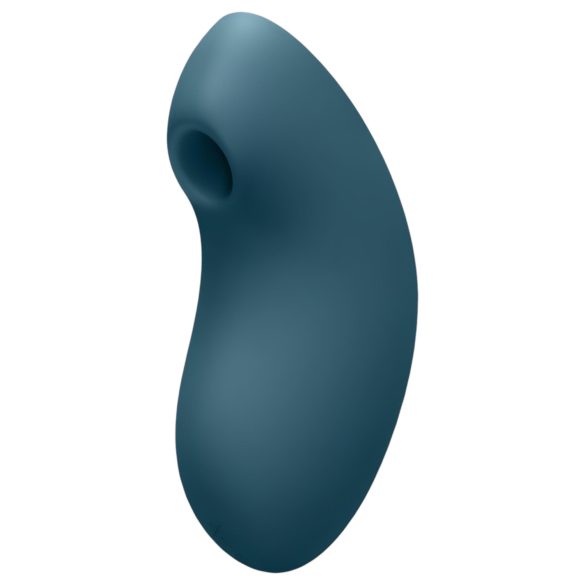 Satisfyer Vulva Lover 2 - Vibrador de olas para clítoris recargable (azul)