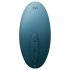 Satisfyer Vulva Lover 2 - Vibrador de olas para clítoris recargable (azul)