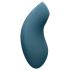 Satisfyer Vulva Lover 2 - Vibrador de olas para clítoris recargable (azul)