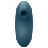 Satisfyer Vulva Lover 2 - Vibrador de olas para clítoris recargable (azul)
