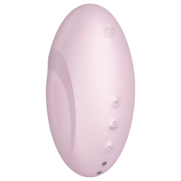 Satisfyer Vulva Lover 3 - succionador clítoris recargable ondas aire - rosa
