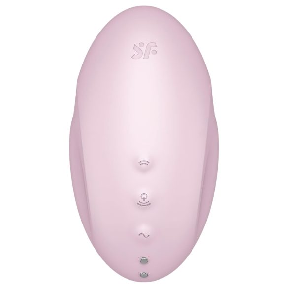Satisfyer Vulva Lover 3 - succionador clítoris recargable ondas aire - rosa
