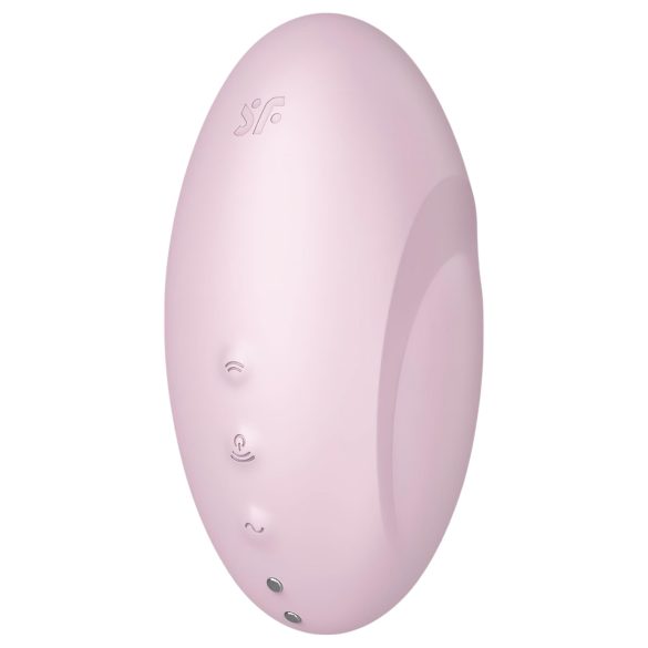 Satisfyer Vulva Lover 3 - succionador clítoris recargable ondas aire - rosa