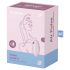 Satisfyer Vulva Lover 3 - estimulador de clítoris con ondas, recargable (rosa)