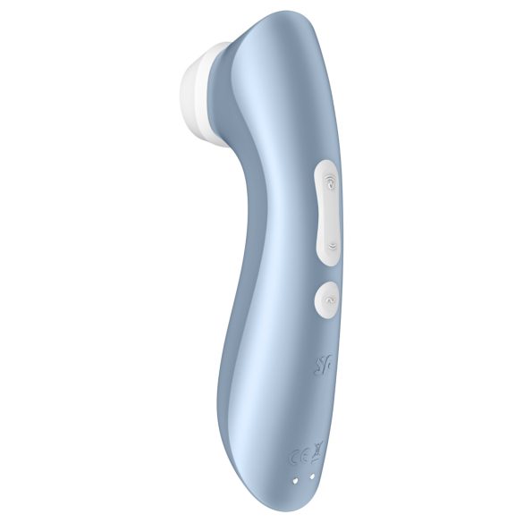 Satisfyer Pro 2+ - succionador de clítoris por ondas de aire - azul