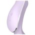 Satisfyer Curvy Trinity 2 - Vibrador 2 en 1 con ondas de aire (lila)