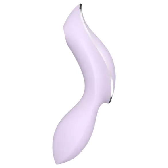 Satisfyer Curvy Trinity 2 - vibrador 2 en 1 de ondas de aire (lila)