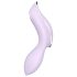 Satisfyer Curvy Trinity 2 - Vibrador 2 en 1 con ondas de aire (lila)