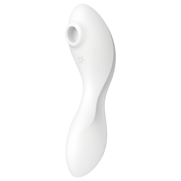 Satisfyer Curvy Trinity 5+ - inteligente 2en1 vibrador (blanco)