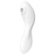 Satisfyer Curvy Trinity 5+ - inteligente 2en1 vibrador (blanco)