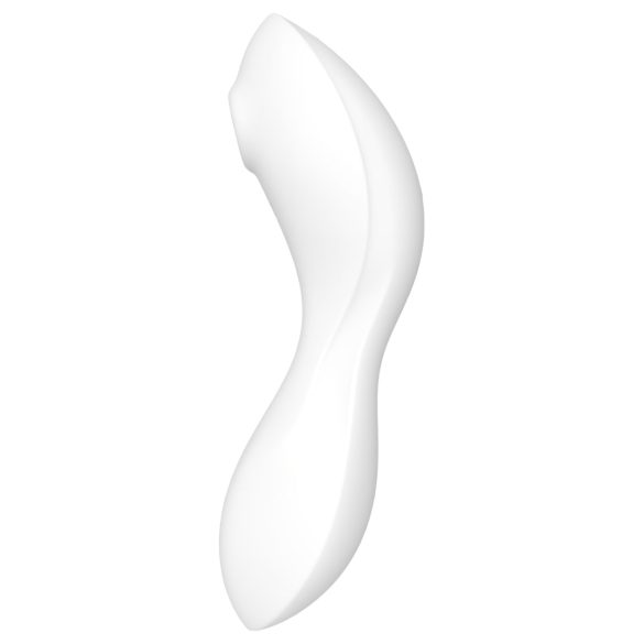 Satisfyer Curvy Trinity 5+ - vibrador 2 en 1 inteligente - blanco