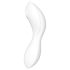 Satisfyer Curvy Trinity 5+ - inteligente 2en1 vibrador (blanco)