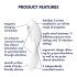 Satisfyer Curvy Trinity 5+ - vibrador inteligente 2 en 1 (blanco)