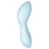 Satisfyer Curvy Trinity 5+ - vibrador inteligente 2en1 (azul)