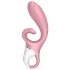 Satisfyer Hug Me - inteligente vibrador de clítoris (rosa)