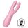 Satisfyer Threesome 3 - vibrador recargable para clítoris (rosa)