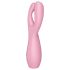 Satisfyer Threesome 3 - vibrador recargable para clítoris (rosa)
