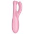 Satisfyer Threesome 4 - vibrador inteligente para clítoris (rosa)