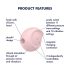 Satisfyer Sugar Rush - Vibrador clitoriano de ondas de aire (rosado)
