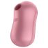 Satisfyer Cotton Candy - vibrador succionador de clítoris (coral)