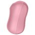 Satisfyer Algodón de Azúcar - vibrador de clítoris con ondas de aire (coral)