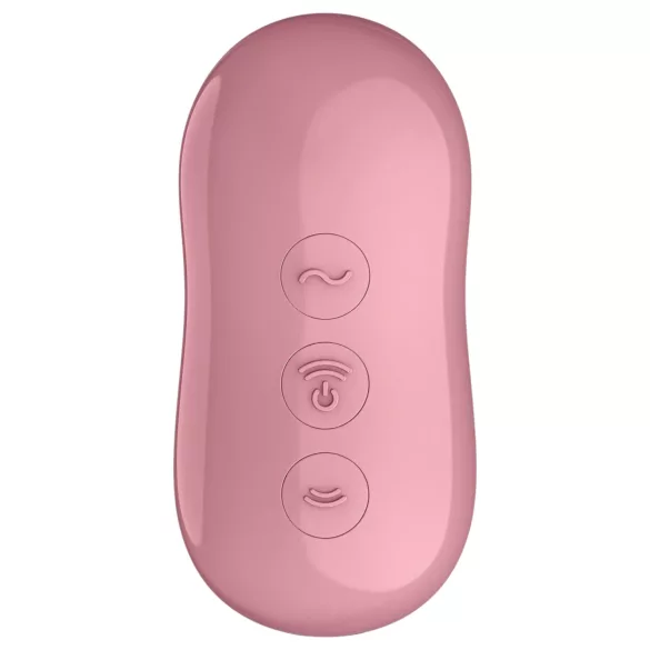 Satisfyer Cotton Candy - vibrador de succión para clítoris (coral)