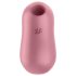 Satisfyer Algodón de Azúcar - vibrador de clítoris con ondas de aire (coral)