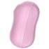 Satisfyer Algodón de Azúcar - vibrador con ondas de aire recargable (lila)