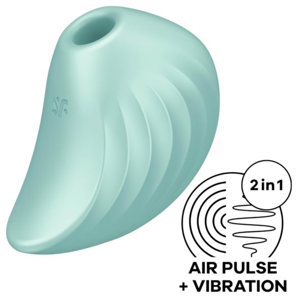 Satisfyer Pearl Diver - succionador de clítoris con pulsos de aire - menta