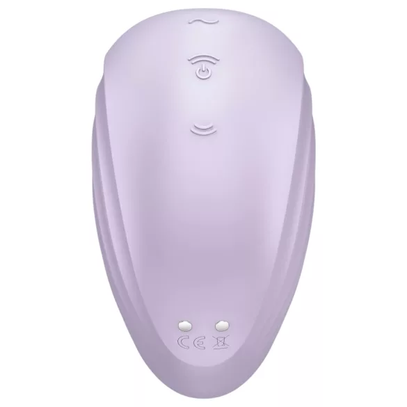 Satisfyer Pearl Diver - vibrador de clítoris con ondas de aire (morado)