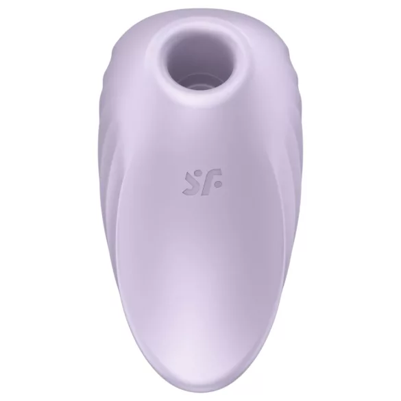 Satisfyer Pearl Diver - vibrador de clítoris con ondas de aire (morado)