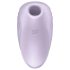 Satisfyer Pearl Diver - vibrador de clítoris con ondas de aire (violeta)
