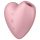 Satisfyer Cutie Heart - estimulador clitorial rosa recargable